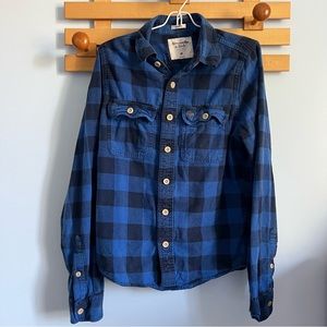 Abercrombie & Fitch Buffalo check flannel shirt